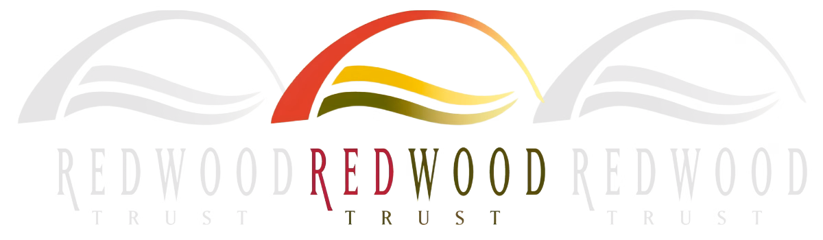 The Redwood Trust community funding sponsor logo